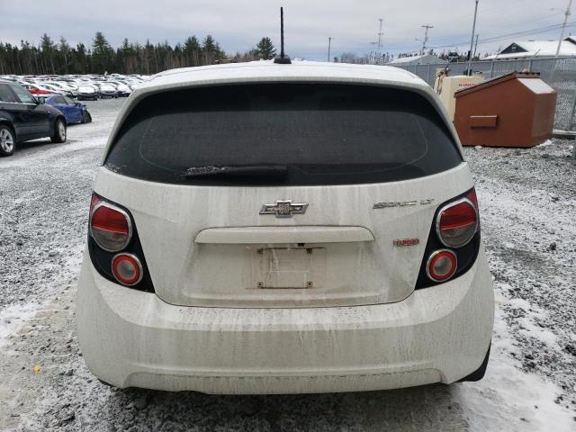 1G1JC6SB2G4171423 - 2016 CHEVROLET SONIC LT WHITE photo 6