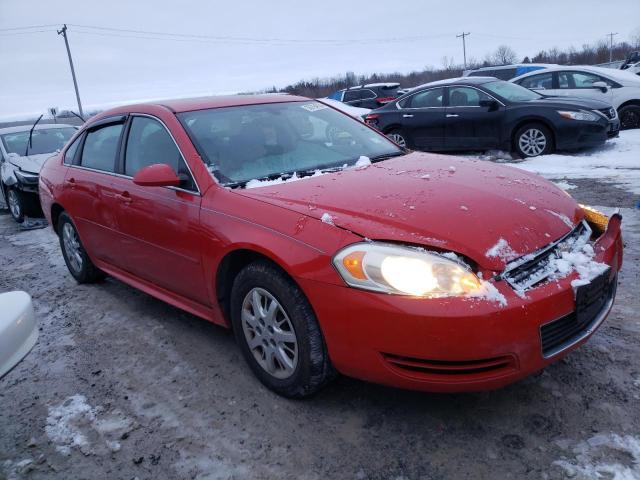 2G1WD5EM7B1216760 - 2011 CHEVROLET IMPALA POLICE RED photo 4