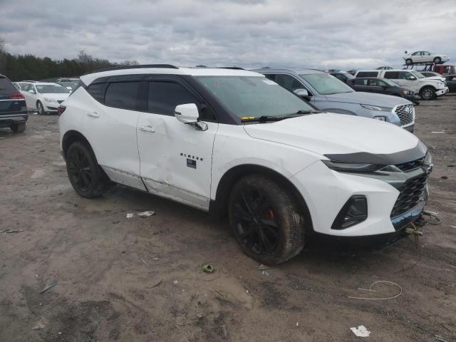 3GNKBERS7KS662813 - 2019 CHEVROLET BLAZER RS WHITE photo 4