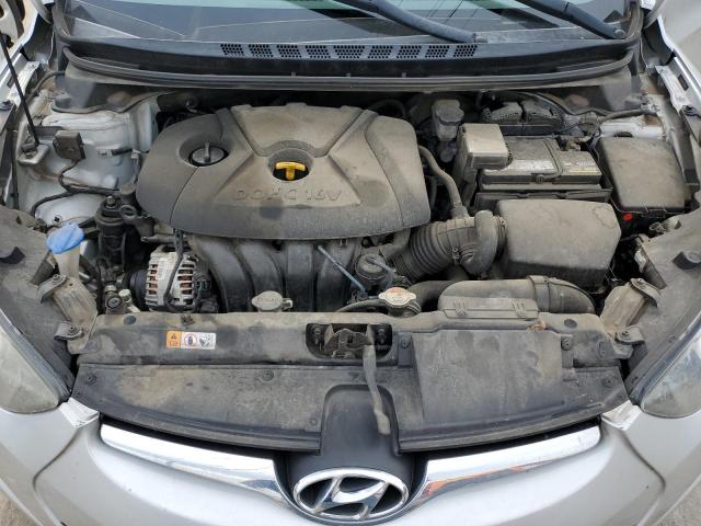 5NPDH4AE9FH641431 - 2015 HYUNDAI ELANTRA SE SILVER photo 11