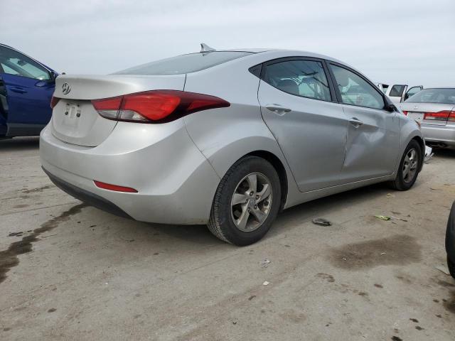 5NPDH4AE9FH641431 - 2015 HYUNDAI ELANTRA SE SILVER photo 3