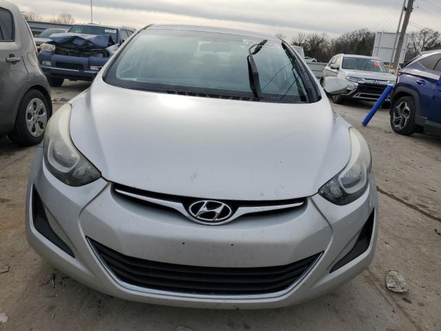 5NPDH4AE9FH641431 - 2015 HYUNDAI ELANTRA SE SILVER photo 5