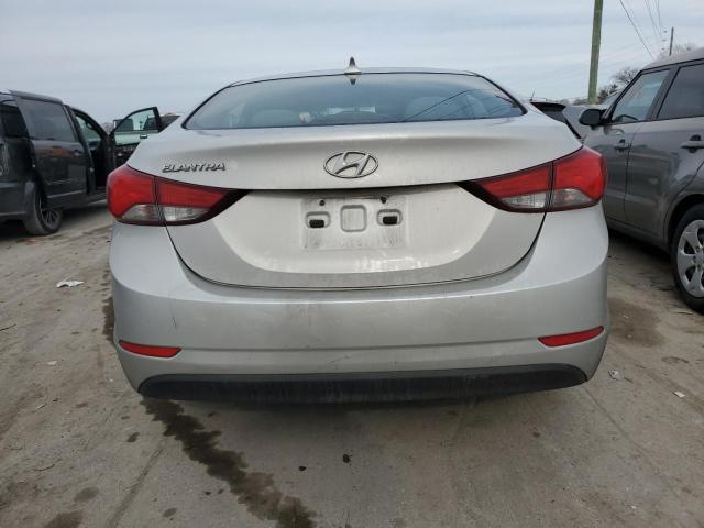 5NPDH4AE9FH641431 - 2015 HYUNDAI ELANTRA SE SILVER photo 6