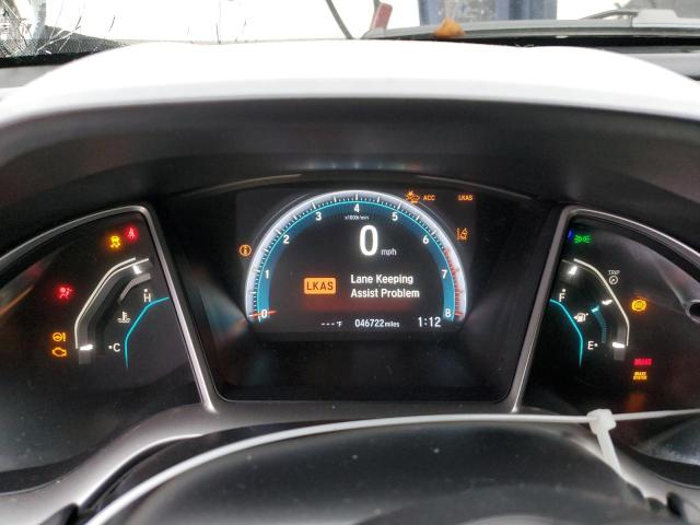 2HGFC1F75LH682757 - 2020 HONDA CIVIC EXL თეთრი ფოტო 9