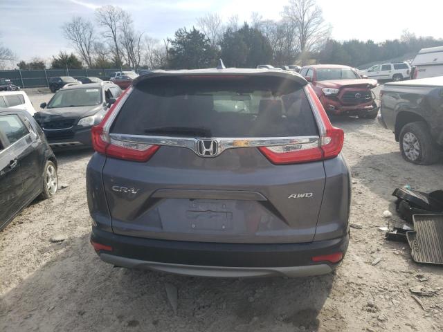 5J6RW2H87HL030676 - 2017 HONDA CR-V EXL GRAY photo 6