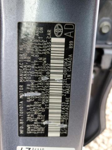 2T1KR32E58C708092 - 2008 TOYOTA COROLLA MA XR BLUE photo 13