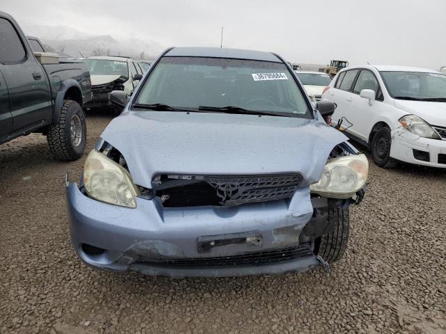 2T1KR32E58C708092 - 2008 TOYOTA COROLLA MA XR BLUE photo 5
