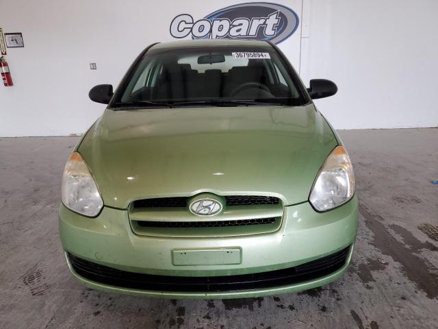 KMHCM36C09U122671 - 2009 HYUNDAI ACCENT GS GREEN photo 5