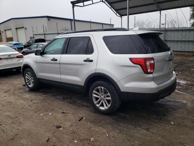 1FM5K8B82GGD17793 - 2016 FORD EXPLORER SILVER photo 2