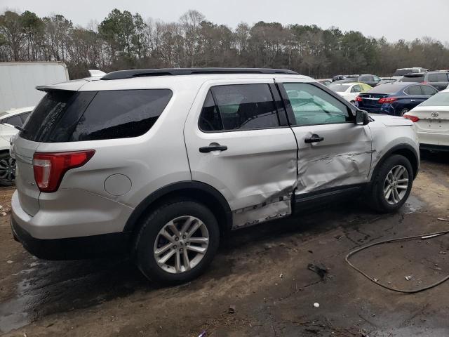 1FM5K8B82GGD17793 - 2016 FORD EXPLORER SILVER photo 3