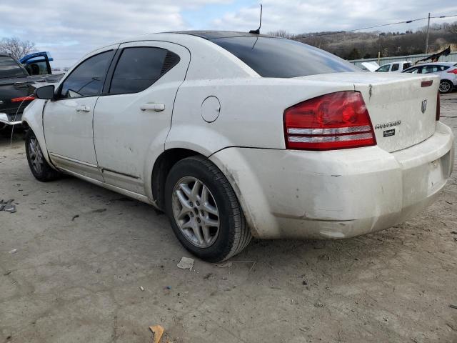 1B3LC46K08N587594 - 2008 DODGE AVENGER SE WHITE photo 2