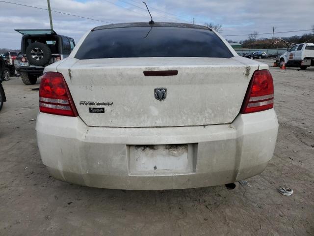 1B3LC46K08N587594 - 2008 DODGE AVENGER SE WHITE photo 6