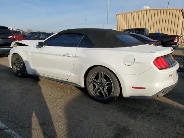 1FATP8UH4K5151166 - 2019 FORD MUSTANG WHITE photo 2