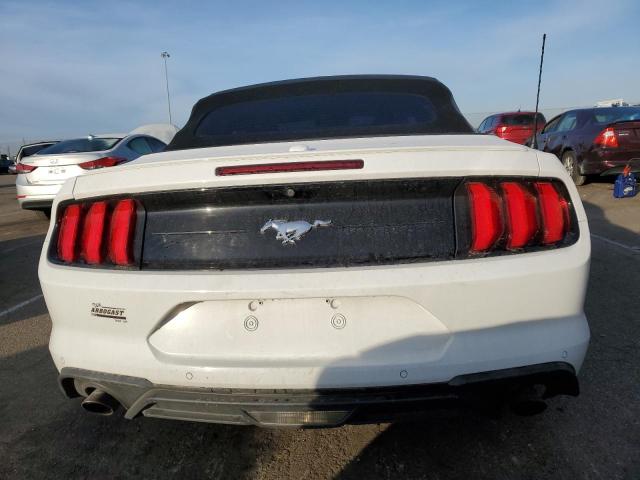 1FATP8UH4K5151166 - 2019 FORD MUSTANG WHITE photo 6