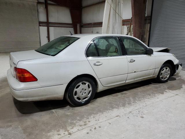 JTHBN30F810006841 - 2001 LEXUS LS 430 WHITE photo 3