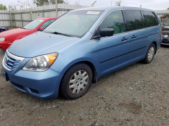 5FNRL38279B040855 - 2009 HONDA ODYSSEY LX  photo 2