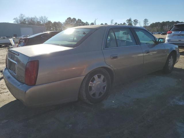 1G6KD54Y04U100451 - 2004 CADILLAC DEVILLE BEIGE photo 3