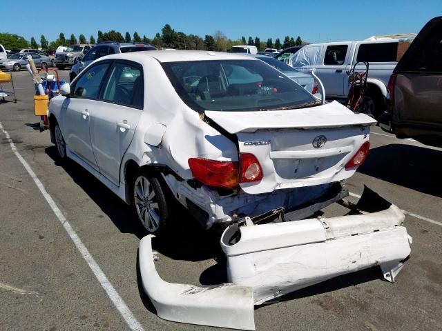 1NXBU4EE4AZ375579 - 2010 TOYOTA COROLLA BASE  照片 3