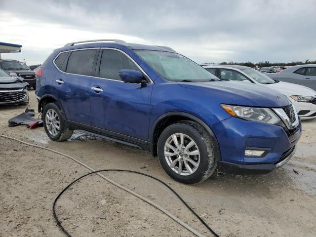 5N1AT2MT8JC838686 - 2018 NISSAN ROGUE S BLUE photo 4