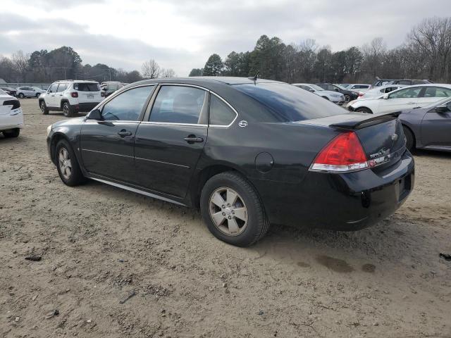 2G1WT57K991291839 - 2009 CHEVROLET IMPALA 1LT BLACK photo 2