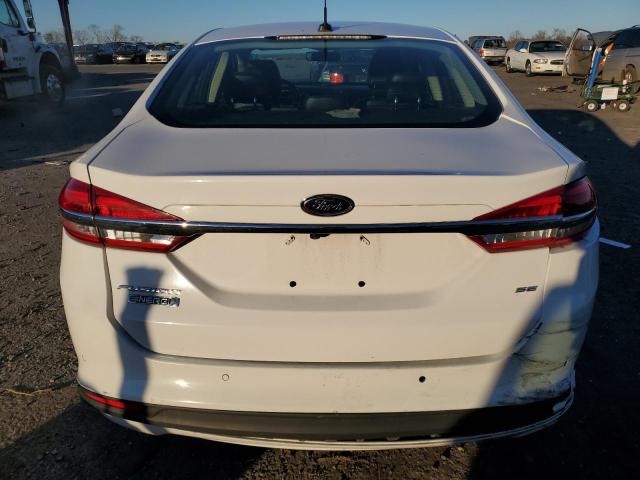 3FA6P0PU2JR112367 - 2018 FORD FUSION SE PHEV WHITE photo 6