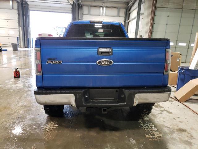 1FTFW1ET4DKD65115 - 2013 FORD F150 SUPERCREW BLUE photo 6