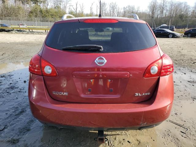 JN8AS5MV1AW108650 - 2010 NISSAN ROGUE S RED photo 6