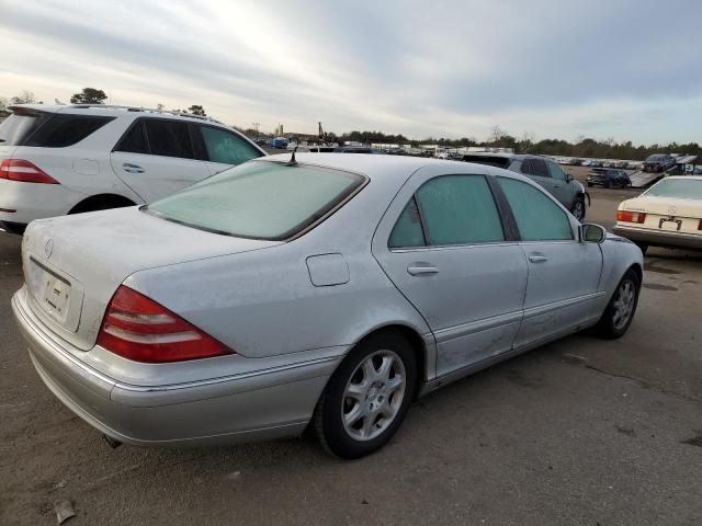 WDBNG75J5YA058055 - 2000 MERCEDES-BENZ S 500 SILVER photo 3