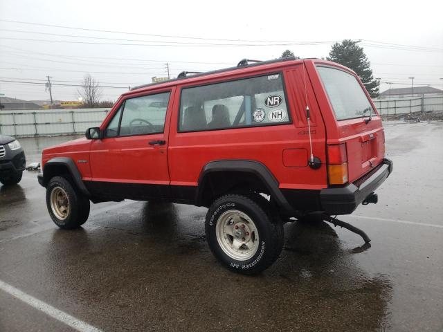 1J4FJ27PXTL209183 - 1996 JEEP CHEROKEE SE RED photo 2