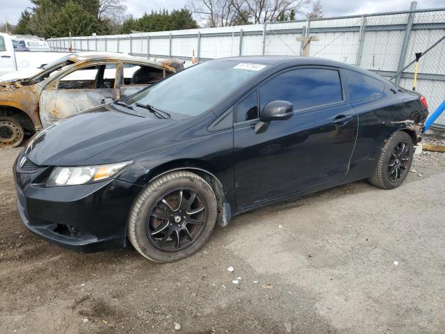 2HGFG3B52DH525581 - 2013 HONDA CIVIC LX BLACK photo 1