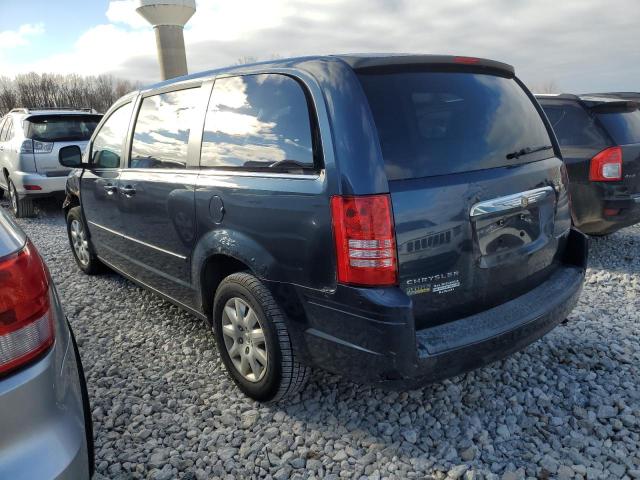 2A8HR44E29R529967 - 2009 CHRYSLER TOWN & COU LX BLUE photo 2