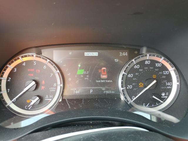 5TDGZRAH3NS115385 - 2022 TOYOTA HIGHLANDER XLE CHARCOAL photo 9