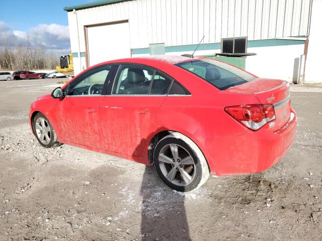 1G1PE5SB7F7189010 - 2015 CHEVROLET CRUZE LT RED photo 2