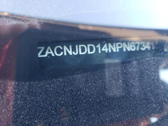 ZACNJDD14NPN67341 - 2022 JEEP RENEGADE LIMITED GRAY photo 14