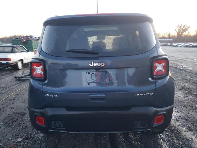 ZACNJDD14NPN67341 - 2022 JEEP RENEGADE LIMITED GRAY photo 6