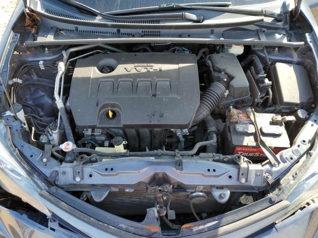 5YFBURHE4HP682903 - 2017 TOYOTA COROLLA L GRAY photo 11