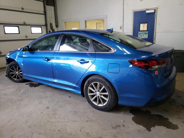 5NPE24AF7KH773063 - 2019 HYUNDAI SONATA SE BLUE photo 2