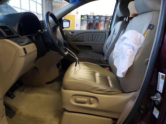 5FNRL38707B066903 - 2007 HONDA ODYSSEY EXL MAROON photo 7