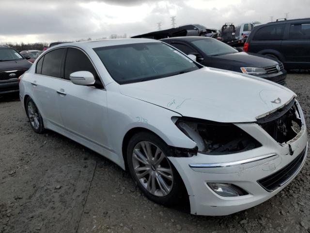 KMHGC4DD6DU225351 - 2013 HYUNDAI GENESIS 3.8L WHITE photo 4