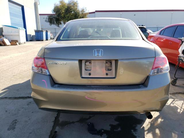 1HGCP263X9A146081 - 2009 HONDA ACCORD LX BEIGE photo 6