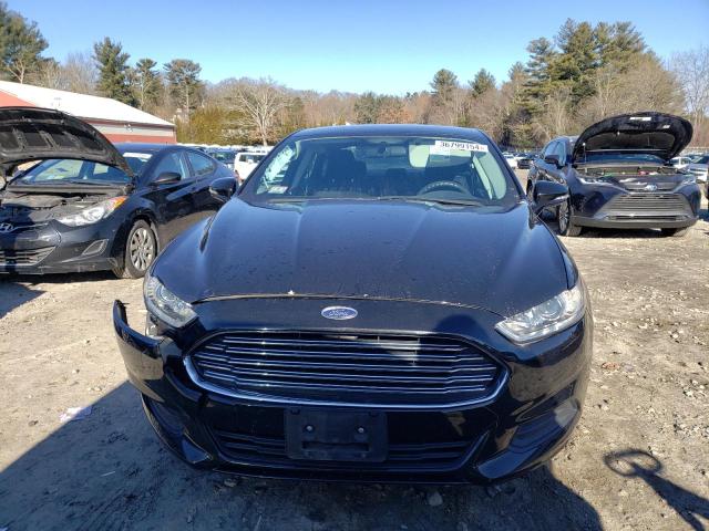 1FA6P0H76F5118904 - 2015 FORD FUSION SE BLACK photo 5