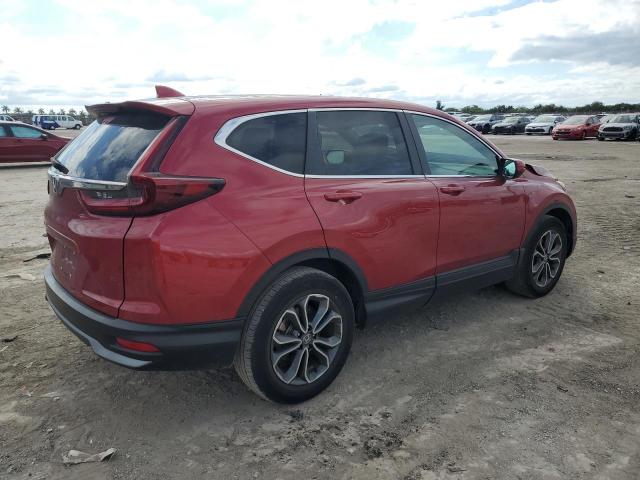 7FARW1H50ME019607 - 2021 HONDA CR-V EX RED photo 3