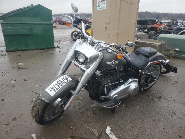 1HD1YGK20KB037463 - 2019 HARLEY-DAVIDSON FLFBS GRAY photo 2