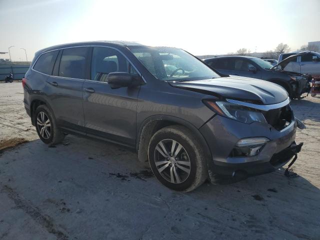 5FNYF5H5XGB005085 - 2016 HONDA PILOT EXL GRAY photo 4