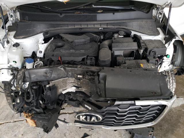 5XYPG4A38KG611286 - 2019 KIA SORENTO L WHITE photo 12