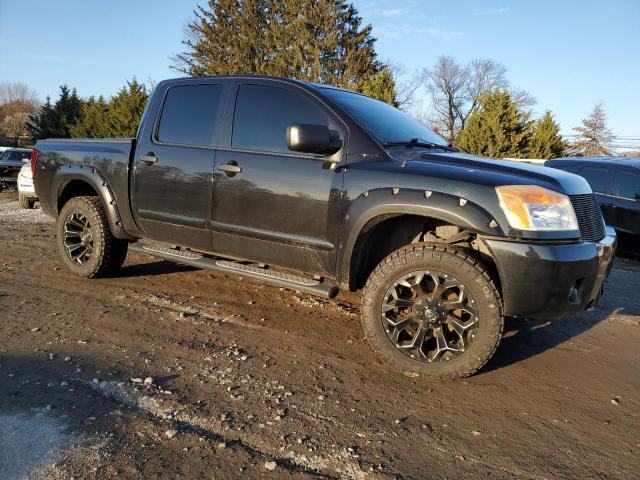 1N6AA0EJ9CN314625 - 2012 NISSAN TITAN S BLACK photo 4