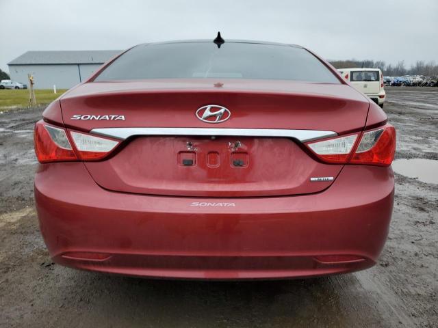 5NPEC4AC9DH635367 - 2013 HYUNDAI SONATA SE RED photo 6