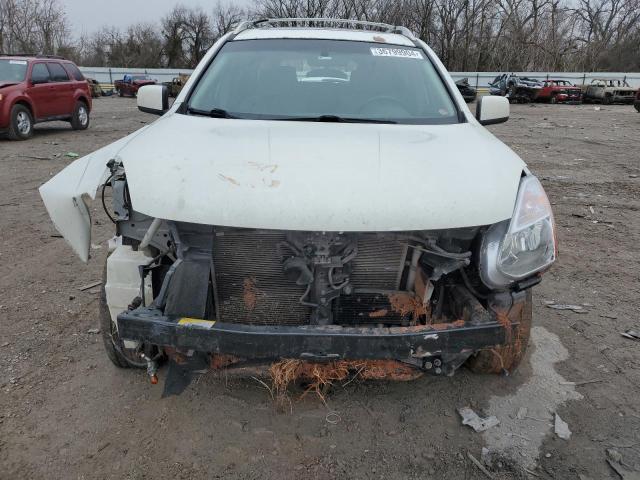 JN8AS58T29W053971 - 2009 NISSAN ROGUE S WHITE photo 5