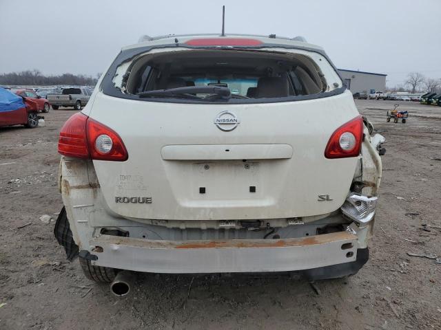 JN8AS58T29W053971 - 2009 NISSAN ROGUE S WHITE photo 6