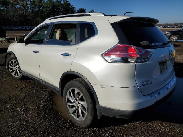 5N1AT2MT4FC787663 - 2015 NISSAN ROGUE S WHITE photo 2